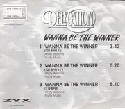 CD Single - Delegation - Wanna Be The Winner
