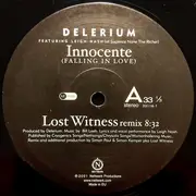 12inch Vinyl Single - Delerium Featuring Leigh Nash - Innocente (Falling In Love) (Remixes By Lost Witness • Deep Dish)