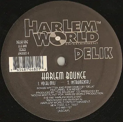 Delik / The Bacckanale's - Harlem Bounce / Must Be The Luccis