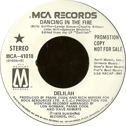 Delilah - Dancing In The Fire