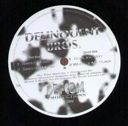 Delinquent Bros. - Out Of The Slum E.P.