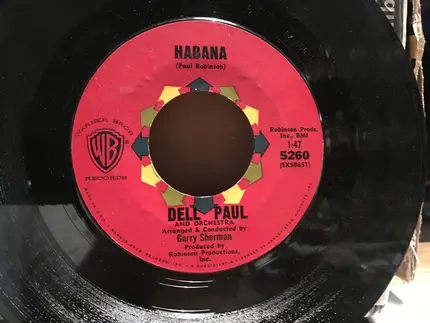 Dell Paul And Orchestra - Turkey Talk/Habana