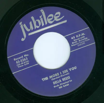 Della Reese - In The Meantime / The More I See You