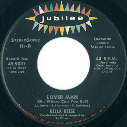 Della Reese - Lover Man