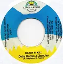 7inch Vinyl Single - Delly Ranks & Zumjay / Danny English & Egg Nog - Ready Fi Kill / A Wha Dis God