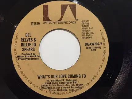 Del Reeves & Billie Jo Spears - On The Rebound / What's Our Love Coming To