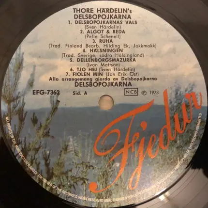 Delsbopojkarna - Thore Härdelin's Delsbopojkarna