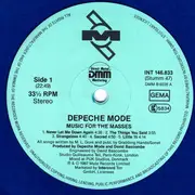 LP - Depeche Mode - Music For The Masses - Blue Vinyl