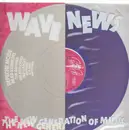 LP - Depeche Mode, Dead Kennedys, The Damned, The Exploited u.a. - Wave News - The New Generation Of Music - CLEAR VIOLET VINYL