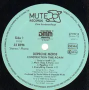 LP - Depeche Mode - Construction Time Again