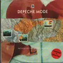 7inch Vinyl Single - Depeche Mode - Never Let Me Down Again / Pleasure, Little Treasure - red vinyl