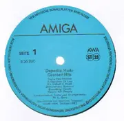 LP - Depeche Mode - Greatest Hits - blue labels