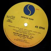 12'' - Depeche Mode - Master And Servant (U.S. Black & Blue Version)