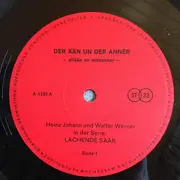 LP - Der Ään Un Der Anner - Allään Un Mitnanner