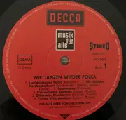 LP - Wir Tanzen Wieder Polka - Der Alte Herr von Liechtenstein Mit Seinem Drahtklavier