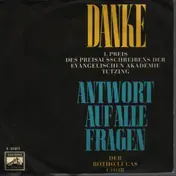 Der Botho-Lucas-Chor - Danke / Antwort Auf Alle Fragen