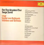 LP - Der Don Kosaken Chor Serge Jaroff - singt Lieder von Russlands Wäldern und Strömen - tulip rim