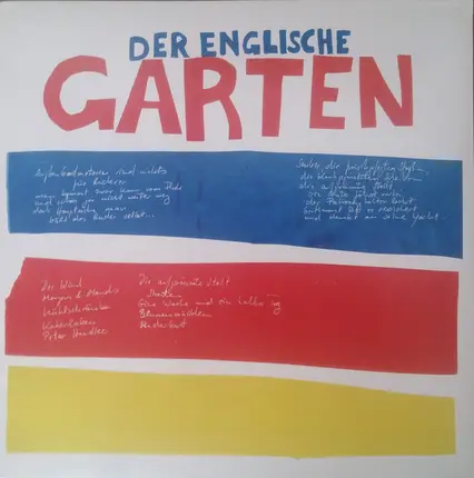Der Englische Garten - Die Aufgeräumte Stadt