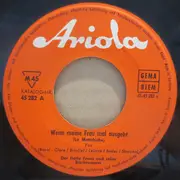 7inch Vinyl Single - Der Flotte Franz Und Seine Bierbrummer - Wenn Meine Frau Mal Ausgeht - Mono