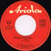 7inch Vinyl Single - Der Flotte Franz Und Seine Bierbrummer - Wenn Das So Weiter Geht . . . .