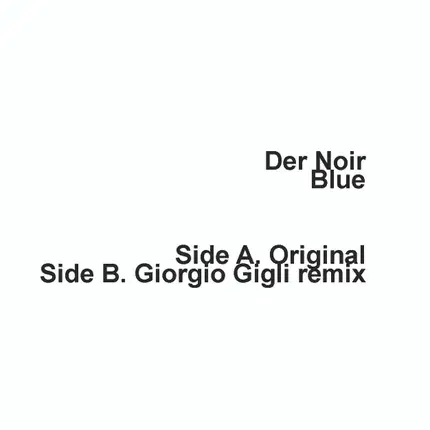 Der Noir - Blue