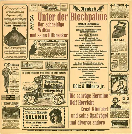 Der Schneidige Willem Und Seine Hitknacker - Unter Der Blechpalme