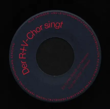 Der R+V-Chor singt - Ein bunter strauß von Melodien