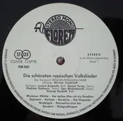 LP - Der Wolga-Kosakenchor - Die Schönsten Russischen Volkslieder