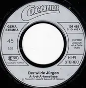 7inch Vinyl Single - Der Wilde Jürgen - A-A-A-A-Anneliese