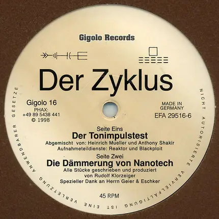 Der Zyklus - Der Tonimpulstest