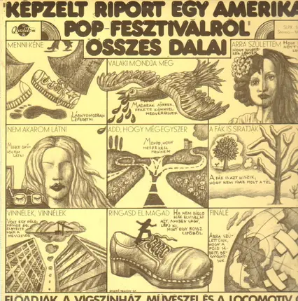 Déry Tibor, Presser Gábor - Képzelt Riport Egy Amerikai Pop-Fesztiválról Összes Dalai