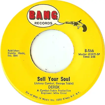 Derek - Back Door Man / Sell Your Soul