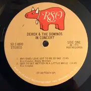 Double LP - Derek & The Dominos - In Concert - SP