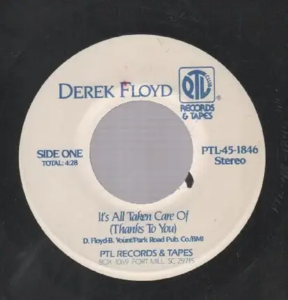 Derek Floyd - It's All Taken Care Of (Thanks To You)