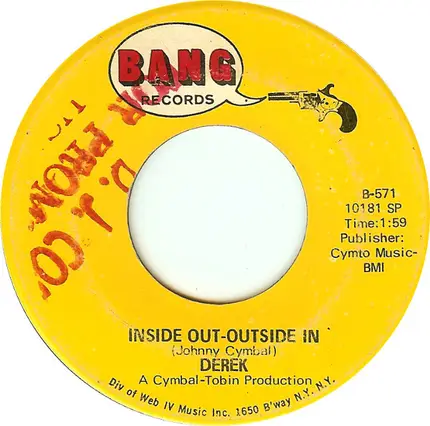 Derek - Inside Out - Outside In / Sell Your Soul