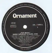 LP - Derek Sarjeant and Hazel King - English & Scottish Folksongs And Ballads