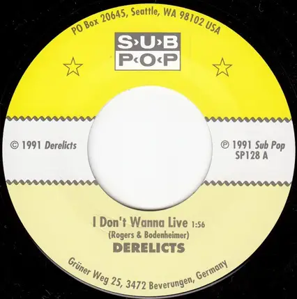 Derelicts - Don't Wanna Live