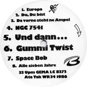 LP - Der Plan - Fette Jahre - White