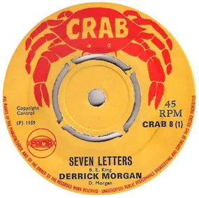 Derrick Morgan - Seven Letters / Lonely Heartaches