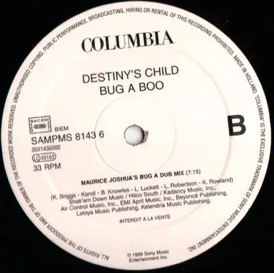 Destiny's Child - Bug A Boo