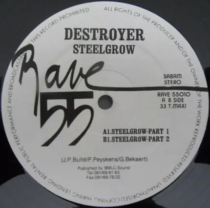 Destroyer - Steelgrow