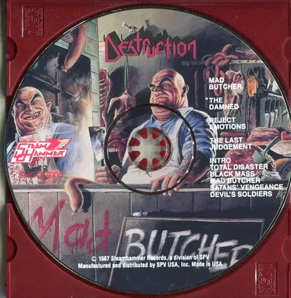 Destruction - Mad Butcher / Sentence Of Death