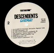 LP - Descendents - Liveage!