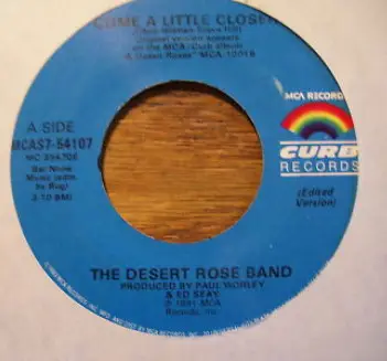 Desert Rose Band - Come A Little Closer / Everybody's Hero
