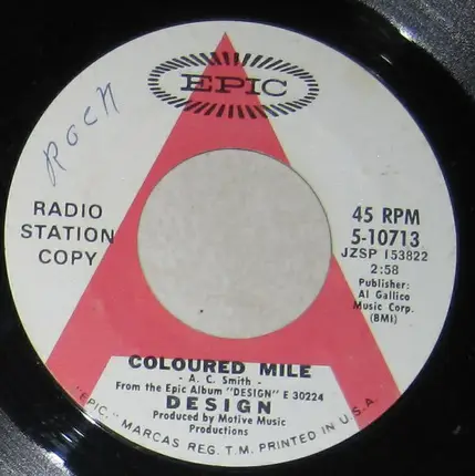 Design - Coloured Mile