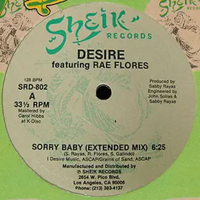 Desire Featuring Rae Flores - Sorry Baby