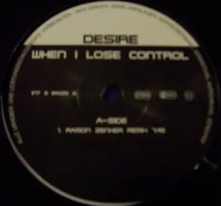 Desire - When I Lose Control