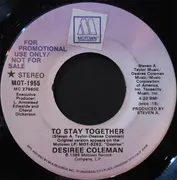 7inch Vinyl Single - Desiree Coleman - To Stay Together