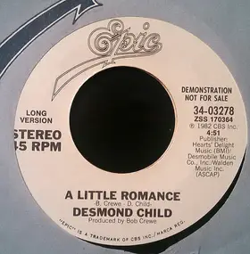 Desmond Child - A Little Romance