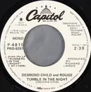 7inch Vinyl Single - Desmond Child And Rouge - Tumble In The Night - Promo